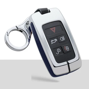 

For Jaguar E-Pace Car Key Case 1pc Cover Holder Protector Zinc Alloy New