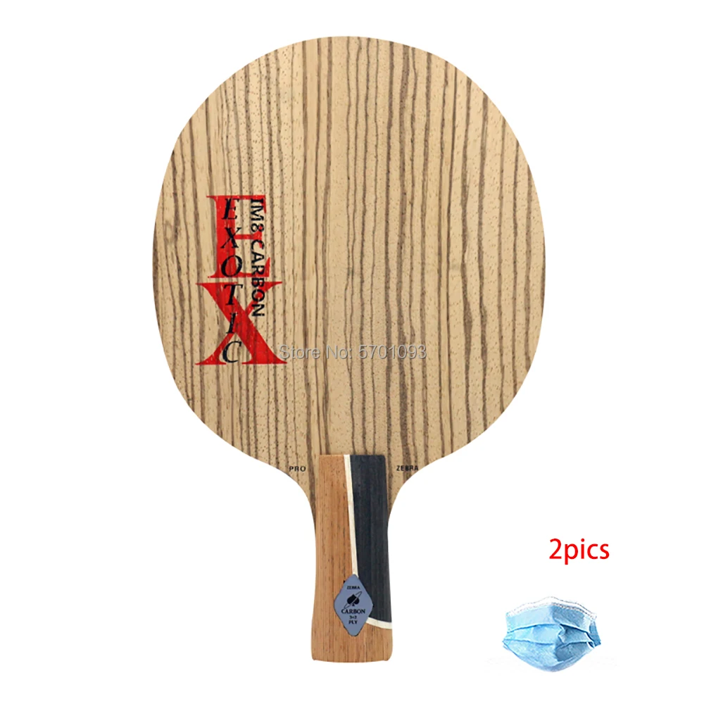 

GAMBLER NO. ZEBRA WOOD IM8 CARBON table tennis blade