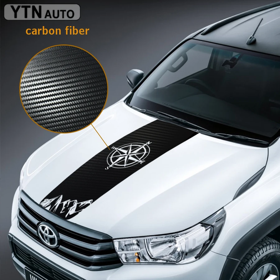 1 комплект автомобильные наклейки пикап внедорожник компас горный капюшон