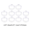 10 PCS Acrylic Clear Display Stand Sphere Holder For Crystal Ball Quartz Glass Stone Base Pedestal Support Decor 1