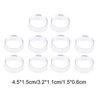 10 PCS Acrylic Clear Display Stand Sphere Holder For Crystal Ball Quartz Glass Stone Base Pedestal Support Decor 1