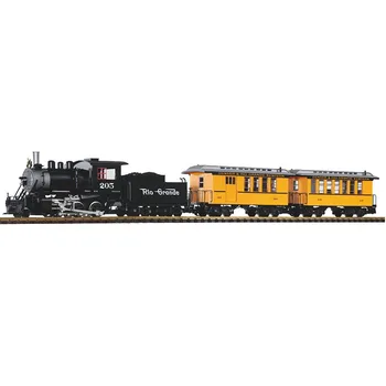 

German remote-controlled train 37111 G-type junior set analog sound and smoke-effect version (steam head and passenger car)