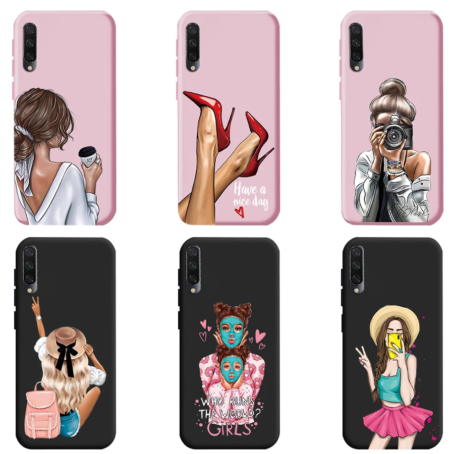 Per Xiaomi Mi 9 Se Lite Custodia Cover Soft Pretty Girls Custodia Protettiva In Silicone Tpu Per Xiaomi Xiaomi Mi 9 Mi9 Se Lite 9Se Custodie