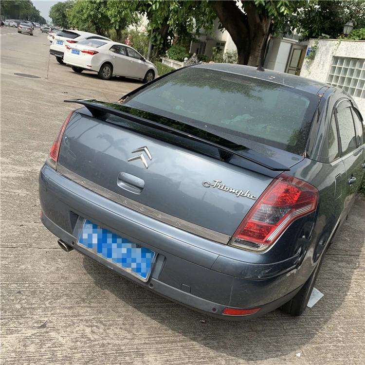 Спойлер для Citroen c-thiomphe 2006- c-thiomphe спойлер TF ABS Пластиковый материал заднее крыло автомобиля цветной задний спойлер
