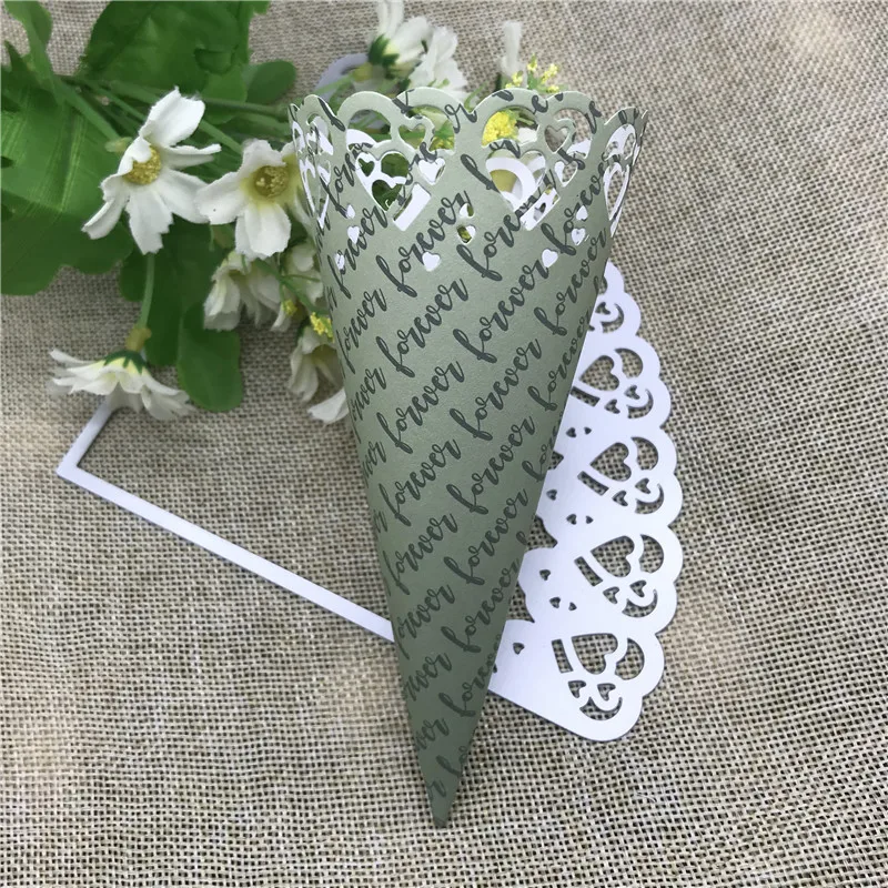 Love Flower Tube Wedding Metal Cutting Dies Stencils For DIY Scrapbooking Decorative Embossing Handcraft Die Cutting Template
