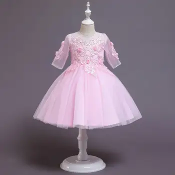 

Kids Clothes Girls Dress Winter Long Sleeve Birthday Princess Dresses For Girls Wedding Party Dress Children Clothing vestidos