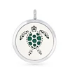Flower Life 30mm Magnetic Perfume Locket Aromatherapy Locket Essential Oil Diffuser Locket Pendant fit Necklace 5pads 6