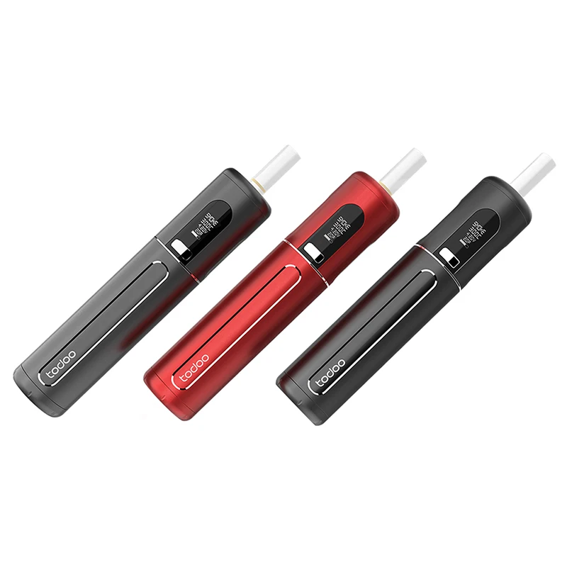 Maskking TODOO тепла без сжигания испаритель vape комплект с power bank для нагрева табачных палочек