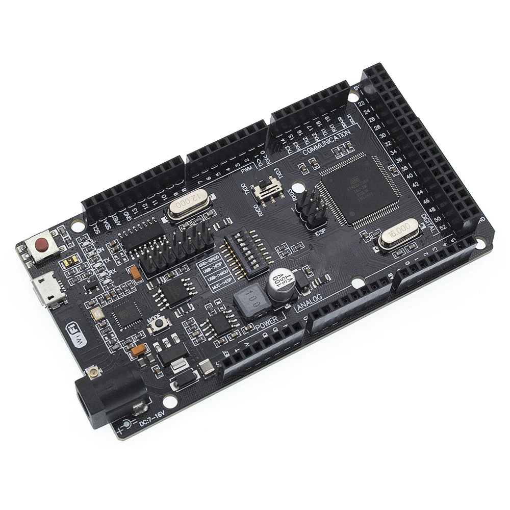 Mega2560 + Wi Fi R3 ATmega2560 ESP8266 32 Мб памяти Φ CH340G. Совместимость с Arduino Mega NodeMCU для WeMos MEGA