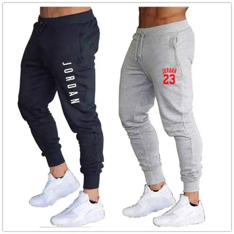 Novedad de 2020! Pantalones de chándal para hombre Jordan 23, pantalones de  chándal grises para hombre, ropa deportiva, pantalones de Culturismo| | -  AliExpress