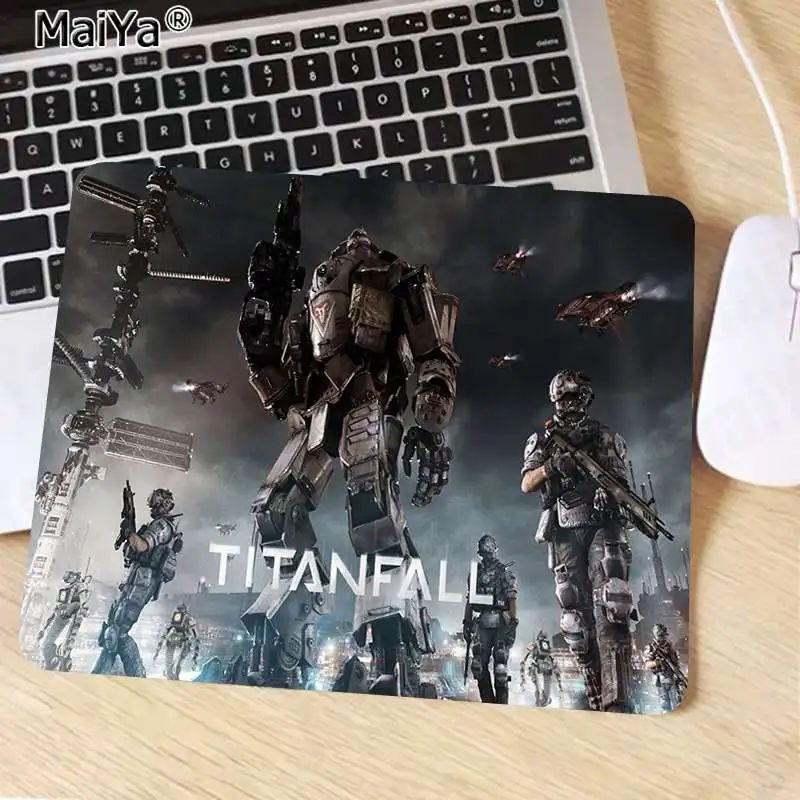 MaiYa в запасе Titanfall ноутбук компьютерный коврик для мыши Гладкий коврик для письма настольные компьютеры мат игровой коврик для мыши