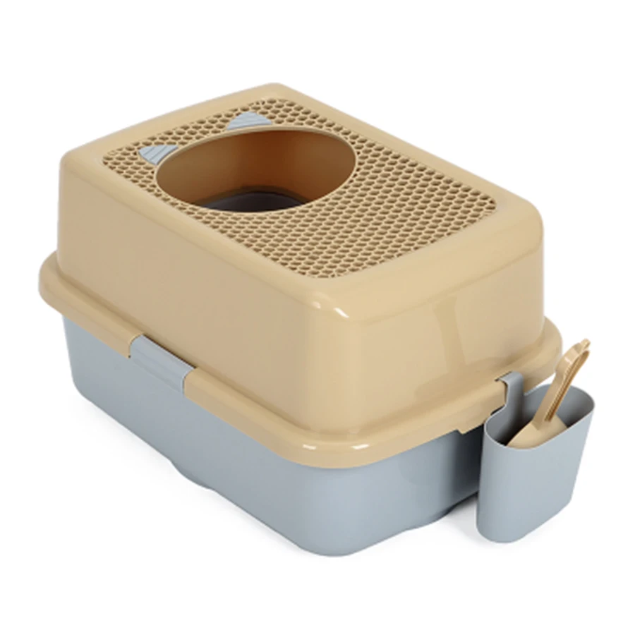 Закрытый кошачий лоток коврик ящик для мусора Большой Анти всплеск многоразовые