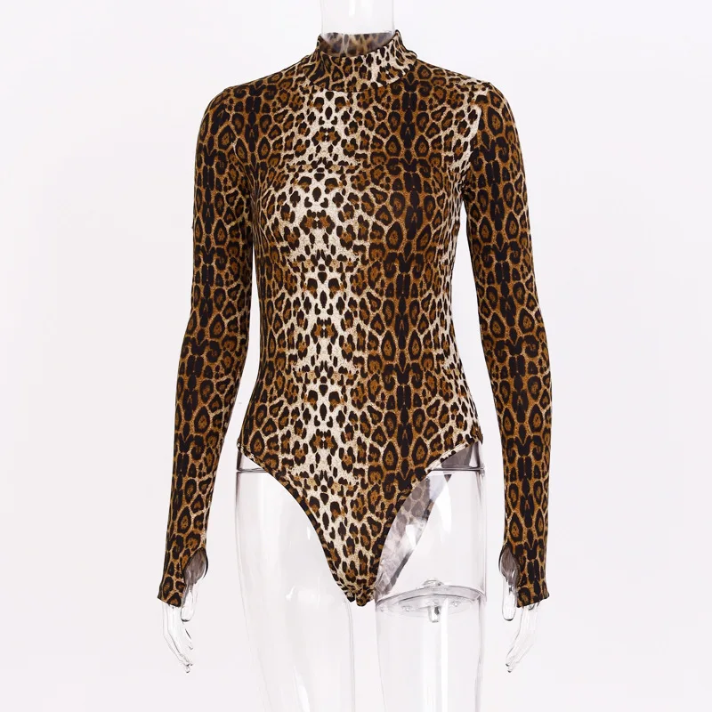 Сексуальное боди-бандаж комбинезон для женщин игровая одежда ropa mujer комбинезон Леопардовый Змеиный Тигр принт боди Женская одежда Macacao Feminino - Цвет: 11 Leopard