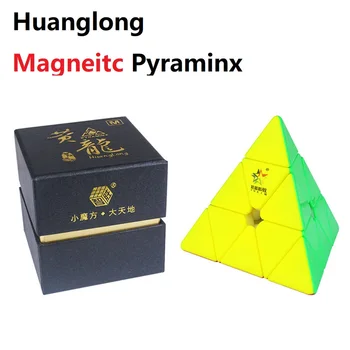 

YuXin Huanglong 3x3x3 Magnetic jinzita Magic Cube Neo Cube Twisty Speed Puzzle Brain Teaser Educational Toys For Boys