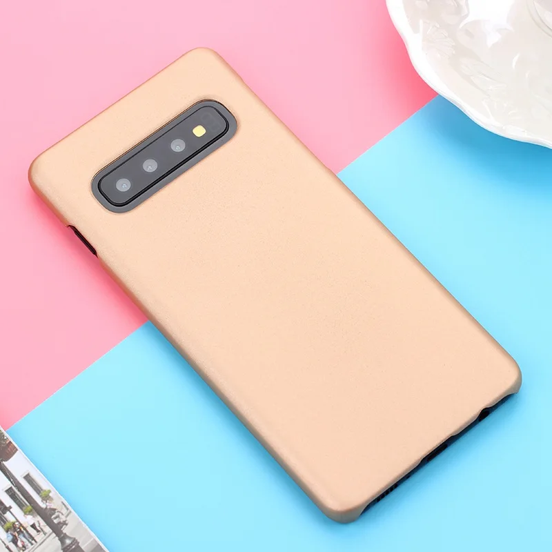 Роскошный прорезиненный Матовый Жесткий пластиковый Чехол для samsung Galaxy S10 S10E S8 S9 Plus, чехол для телефона s