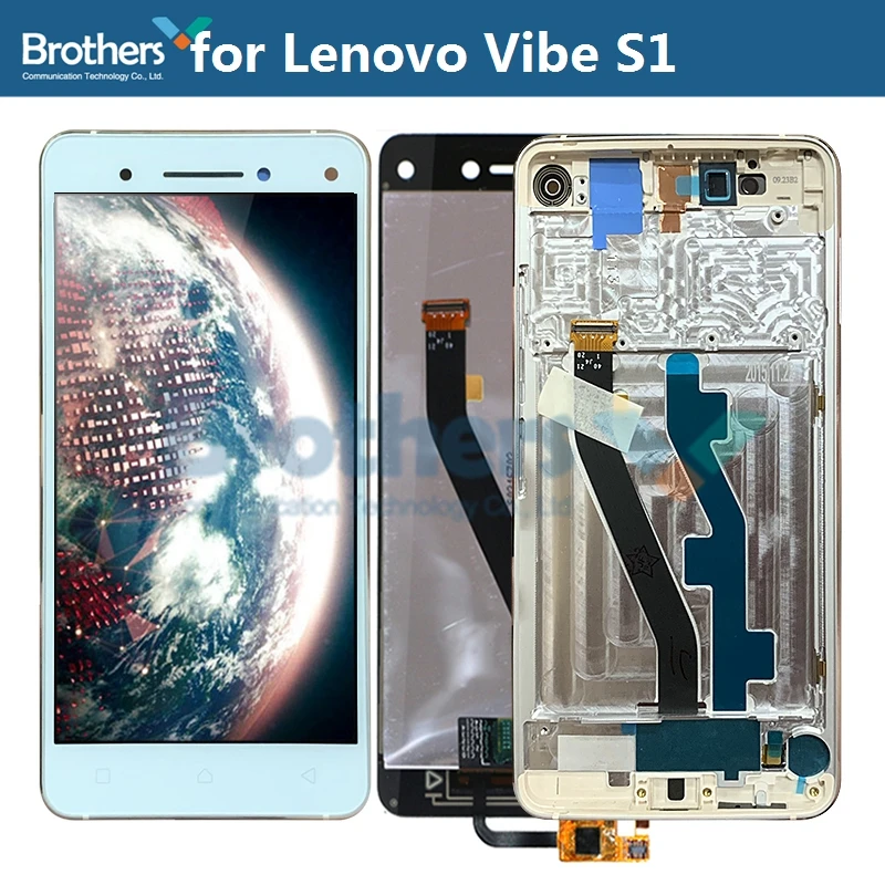 ЖК экран для Lenovo Vibe S1 дисплей в сборе дигитайзер сенсорного экрана телефона