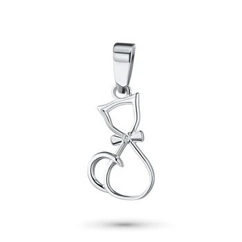 

Suspension of silver diamond e0601pd04202421