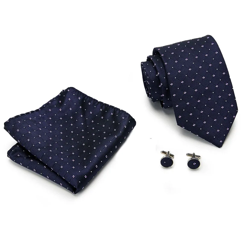 Модный классический однотонный Коричневый мужской галстук карман Квадратные Запонки Набор черный синий зеленый шелковый галстук костюм свадебный бизнес - Цвет: S112