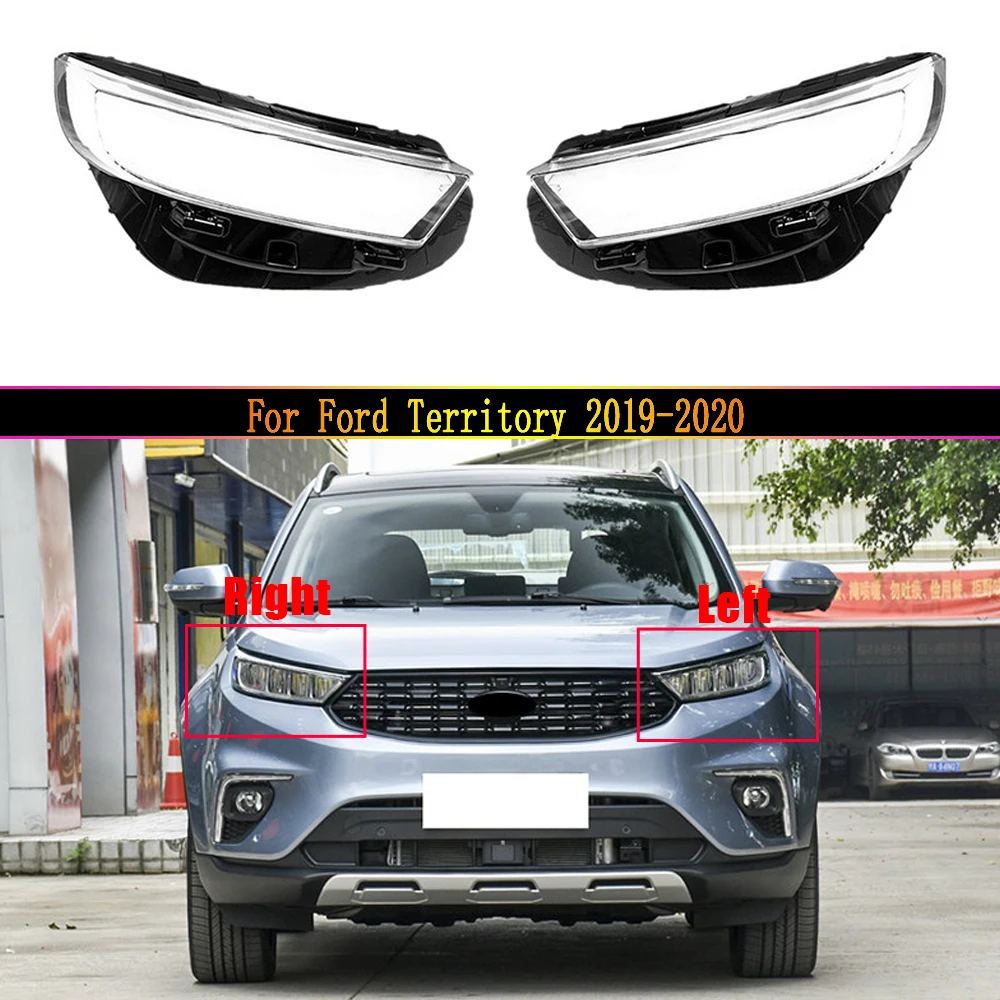 Car Headlight Repair for Ford Territory 2019 2020 Car Headlamp Lens Replacement Auto Shell Headlight Cover