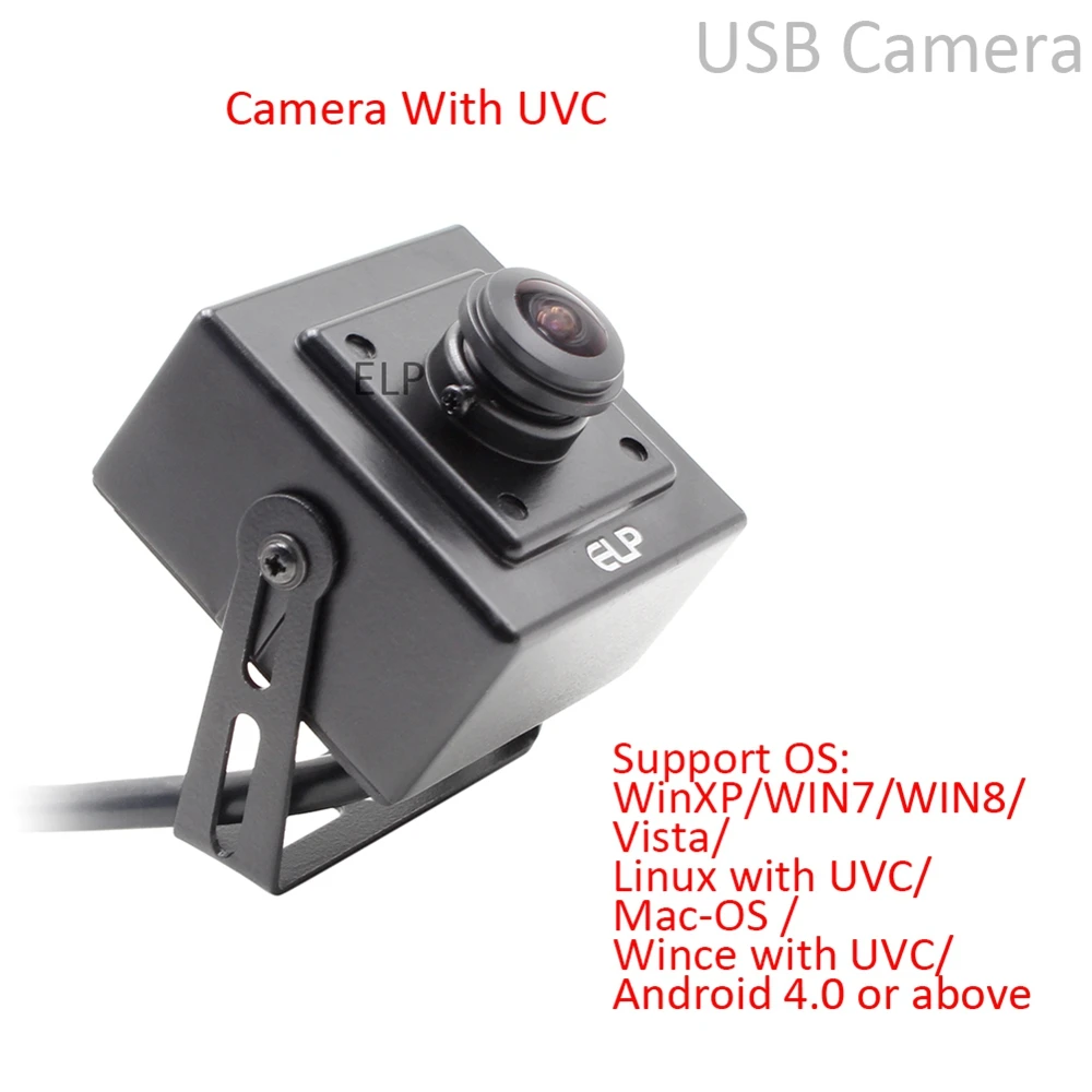 Бесплатный драйвер ELP USB2.0 камера Plug and Play 120fps CMOS OV2710 цветной Full HD веб Модуль