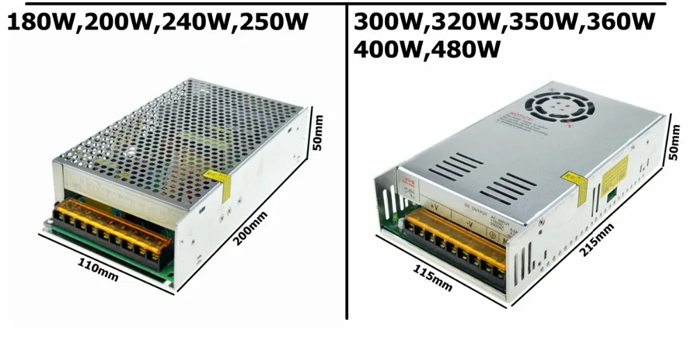 Трансформатор 220 В AC DC Переключатель Регулятор питания 5 В 110 В 60 в 36 в 30 в 24 в 18 в 15 в 12 В 2A 3A 4A 5A 6A 10A светодиодный драйвер