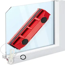 Яркие инструменты планер S-1 Магнитный стеклоочиститель для одиночных остекленных окон подходит для 0,0" до 0,3" 2-8 мм окна