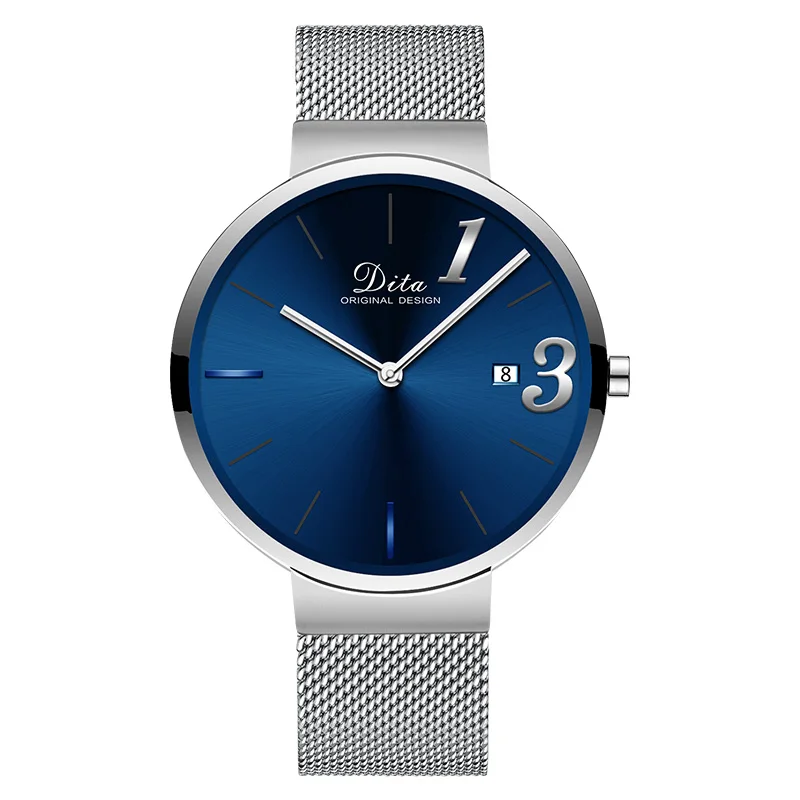 2020 современные модные мужские часы из нержавеющей стали кварцевые женские с