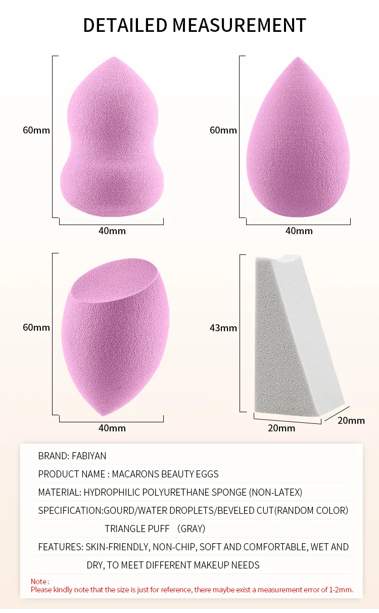 Косметический спонж Гладкий Мягкий макияж основа порошок капли воды форма макияж смешивание губок лицо сушильная подставка держатель