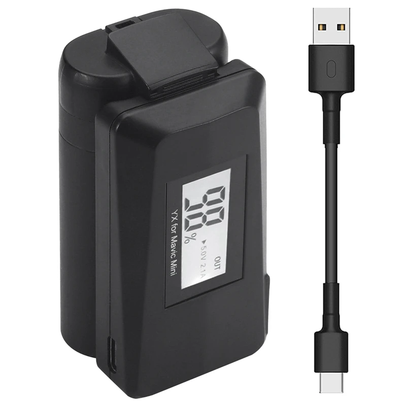 Светодиодный адаптер для быстрой зарядки QC3.0 с цифровым дисплеем зарядное