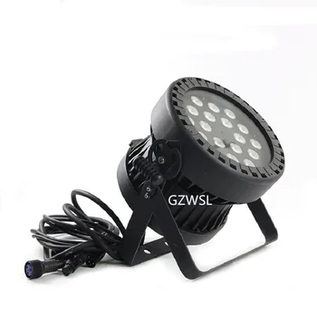 

4pcs/lot outdoor 18x10W led parcan RGBW 4 in 1 18 leds waterproof IP65 led stage wash par light