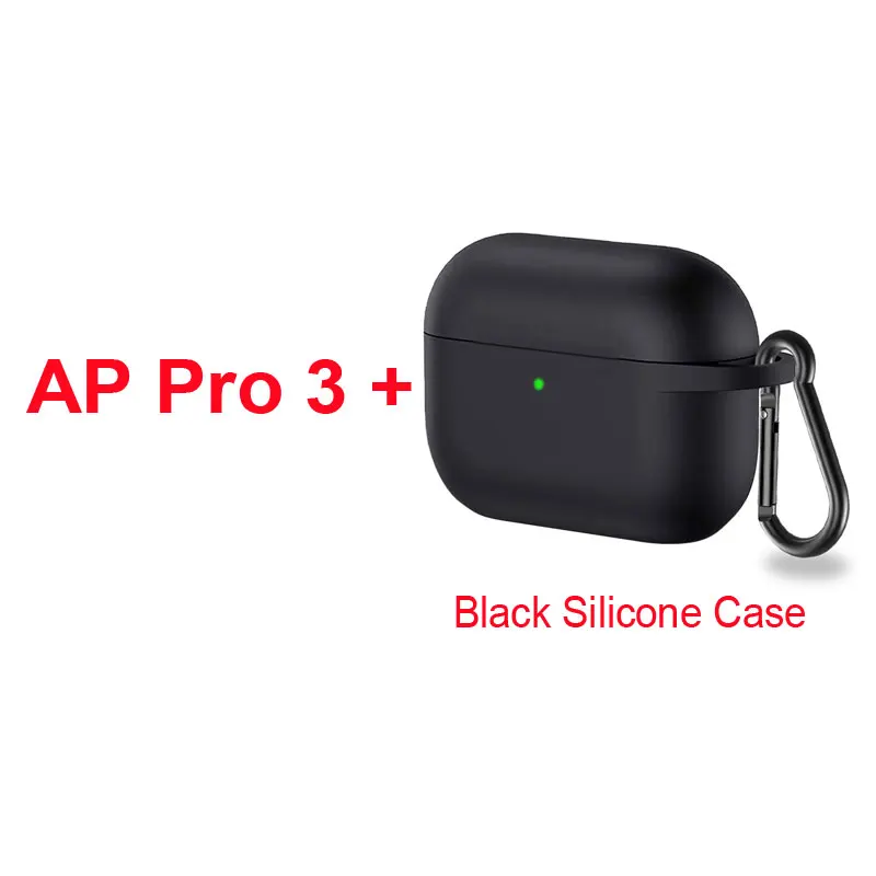 AP Pro 2 3 1:1 Новые беспроводные Bluetooth наушники i12 TWS гарнитура спортивные вкладыши i9000 i500 музыка Смарт сенсор для iPhone Xiaomi - Цвет: AP Pro3 Black