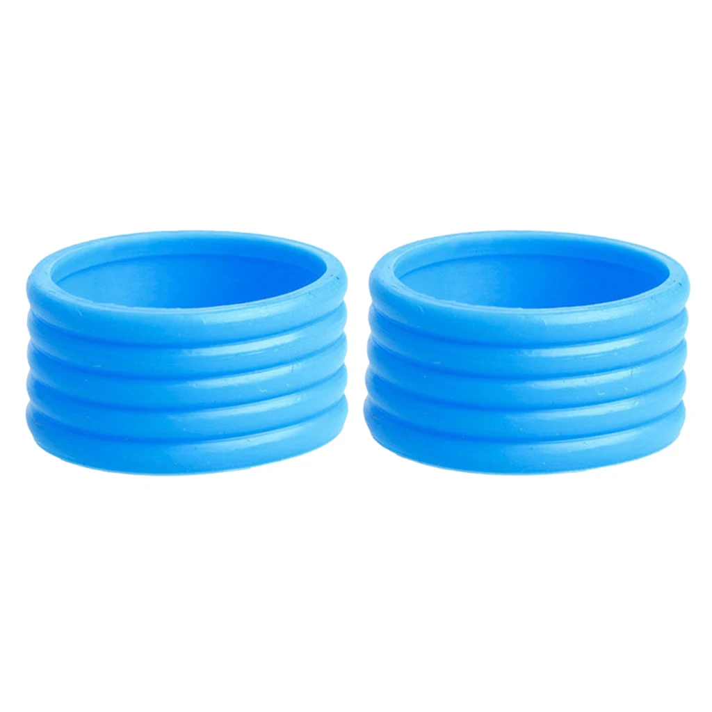 2 Lot Silicone Tennis Racket Grip Fix Handle Sealed Loop Cover Ends Rings 2 Lot Silicone Tennis Racket Grip Fix Handle Sealed Loop Cover Ends Rings