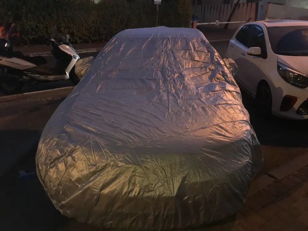 Открытый автомобиль универсальный защитный чехол Полное покрытие автомобиля порошок снежного льда солнцезащитный крем анти-УФ Серебряный Абажур размер s-xl