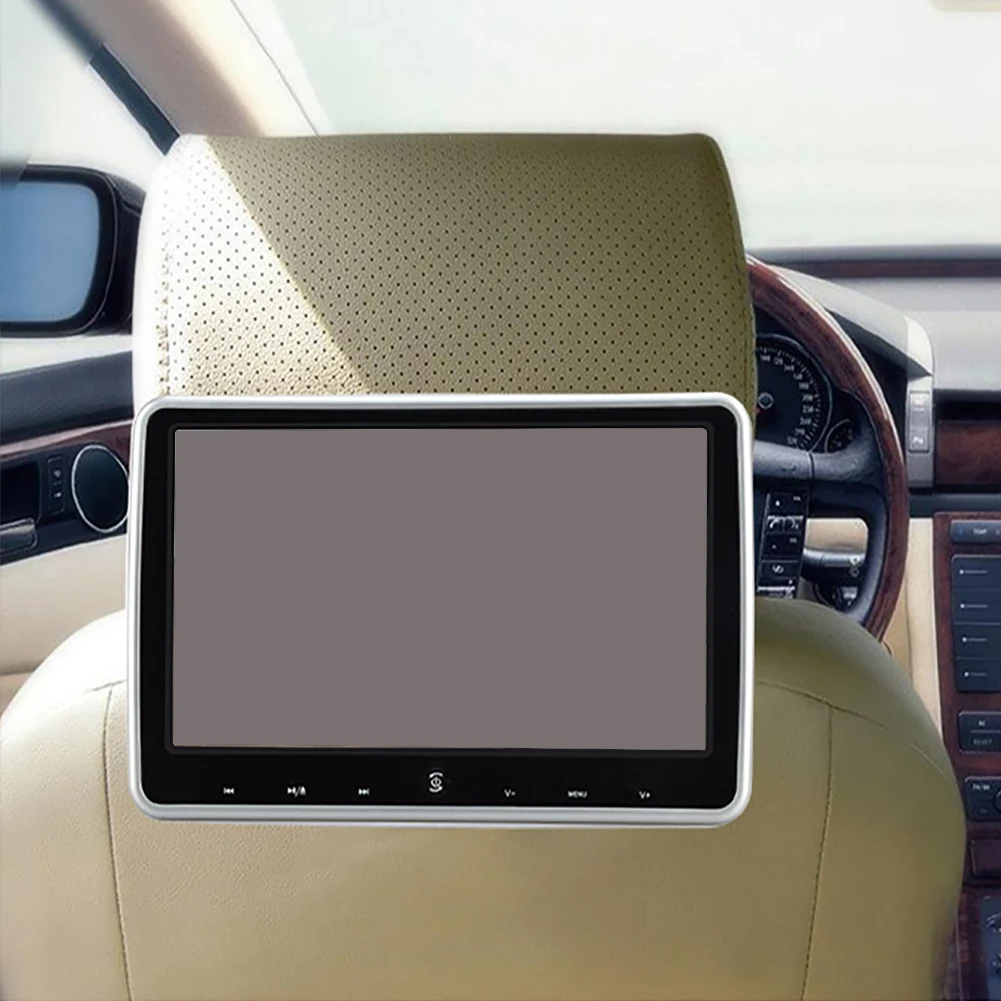 

10.1 Inch DVD Player Infrared Kids Car Headrest Digital HD LCD Screen Multifunction FM Radio Monitor Adjustable Music Game