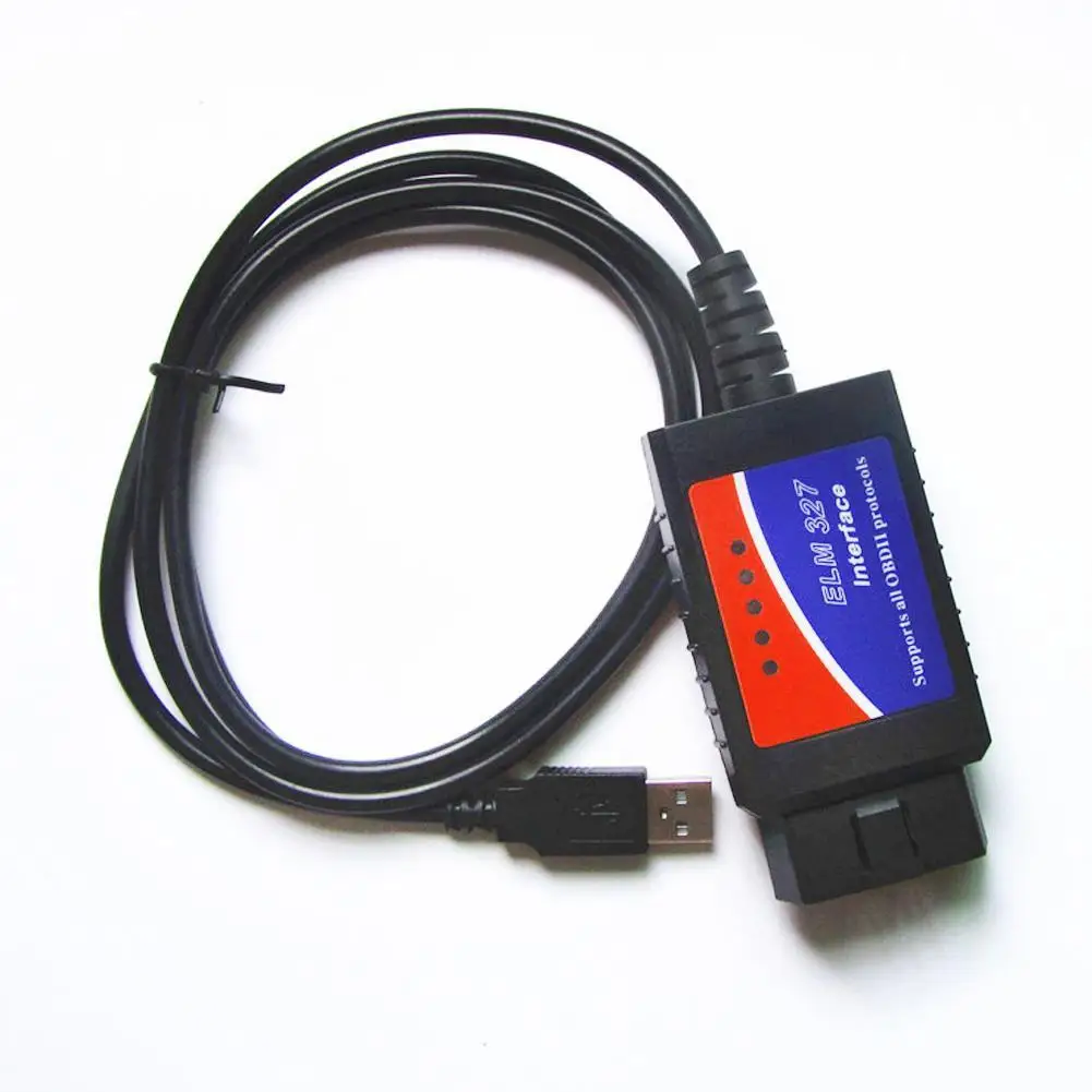ELM327 USB интерфейс OBD2 разъем V 1 5 OBD 2 V1.5 автоматический сканер автомобильный