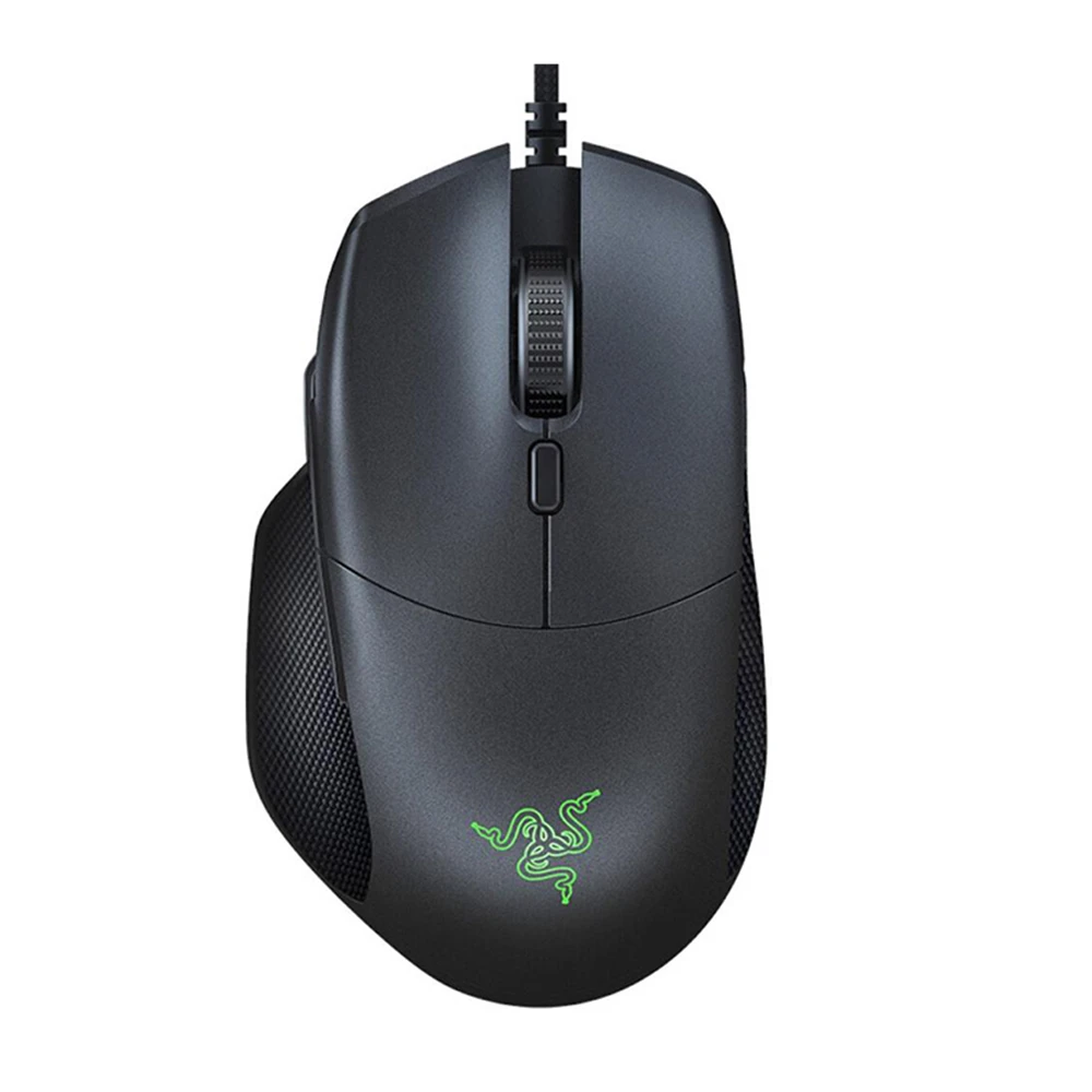 Razer Basilisk Эфирная Проводная игровая мышь 6400 dpi оптический датчик RGB красочное освещение с 7 программируемыми кнопками правая рука