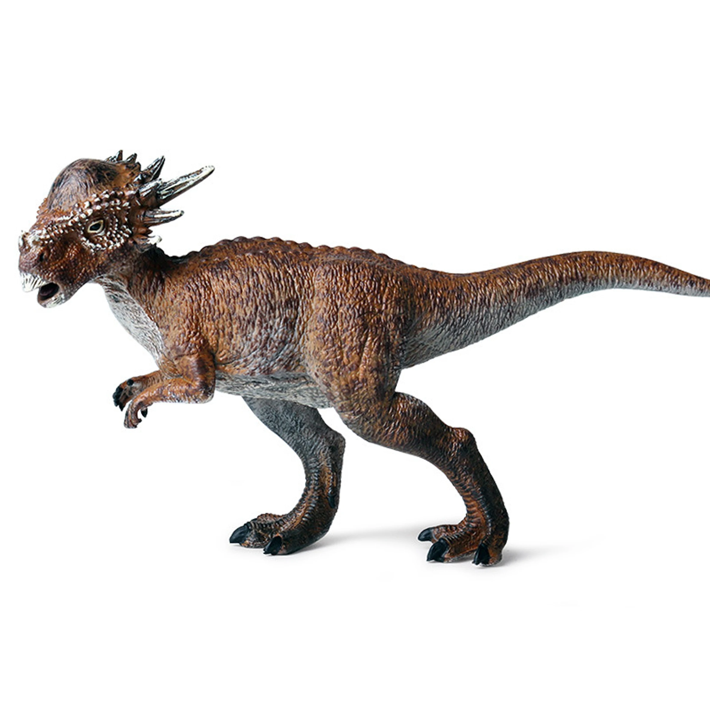 1 шт. шоколадный цвет сплошной Стигимолох модель Динозавр мир Реалистичная фигура Лучшие вечерние игрушки животных для детей на Рождество