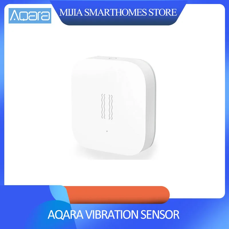 

Xiaomi Aqara Smart Vibration Sensor ZigBee Shock Sensor for Home Safety, for Siaomi Mi Home App International Edition
