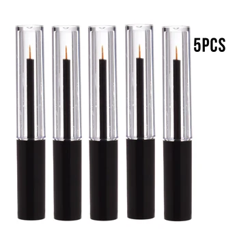 

5pcs 4ml Empty Eyeliner Liquid Empty Bottle High-grade Plastic Eyelash Liquid Pregnancy Mascara False Eyelash Glue Empty