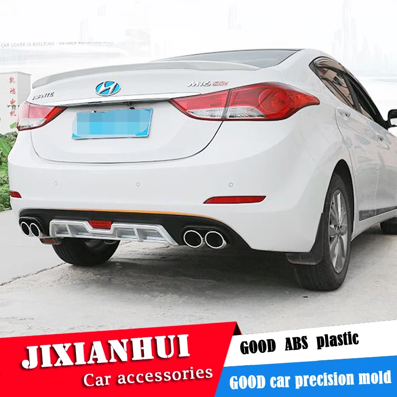 Спойлер для Hyundai ELANTRA 2012-2015 задний спойлер YS ABS защитные бамперы переднего бампера