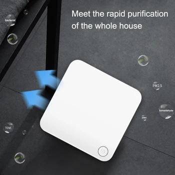 

Mini Ozone Generator Air Purifier USB Rechargeable Deodorization Sterilizer Odor Eliminating Cleaner for Home Small Rooms