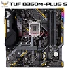 Used,ASUS B360M-PLUS GAMING S Motherboard Intel LGA1151 B360 Chipset DIMM DDR4 Support i7 8700 8700K 8500 CPU ► Photo 1/3