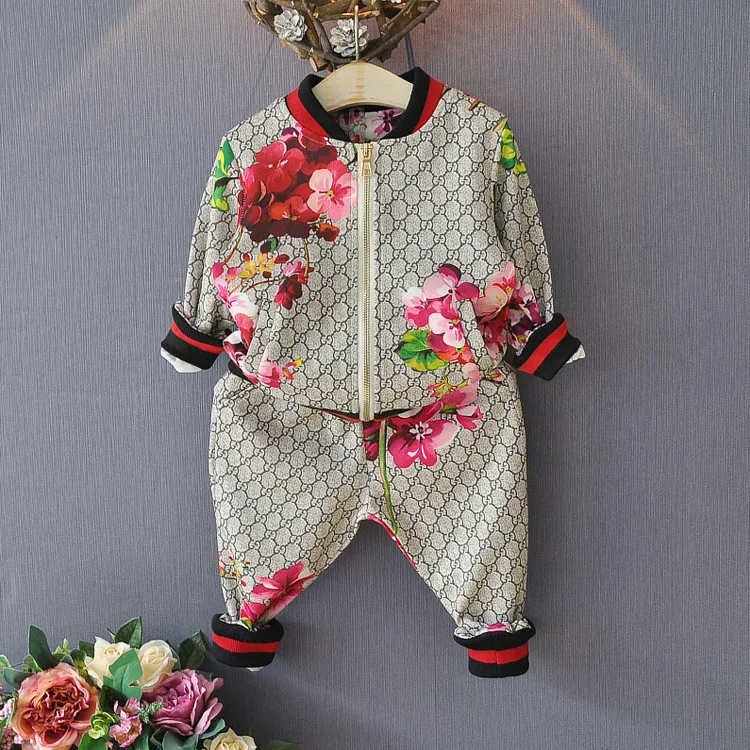 

2019 Spring And Autumn New Style Childrenswear Europe And America Version Children Two-Piece Set
