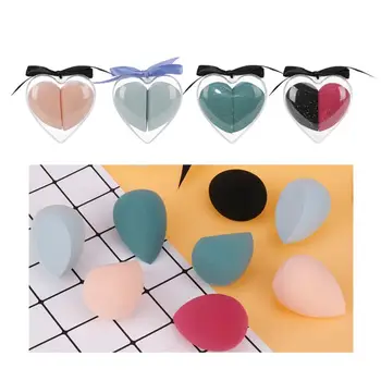 

2pcs Makeup Sponge Foundation Concealer Powder Puff Smooth Face Makeup Beauty Tools Beauty Egg Puff Dropshipping