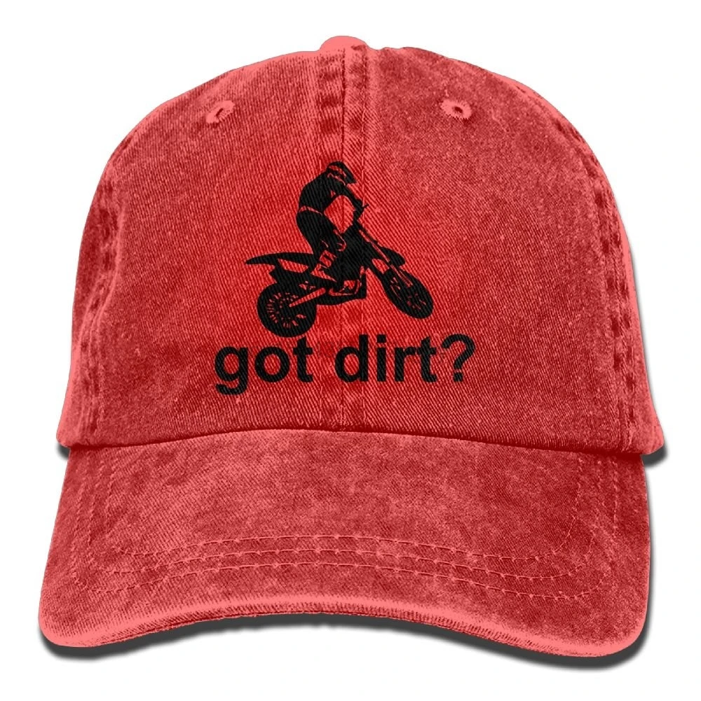 Got Dirt Bike Motorcross Джинсовая Шляпа Регулируемая Мужская Милая бейсболка | Аксессуары