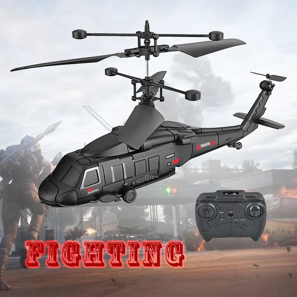 Радиоуправляемый Дрон военный бой супер крутой 3,5 четырехосный радиоуправляемый самолет модель Радиоуправляемый Дрон вертолет Квадрокоптер игрушки для детей