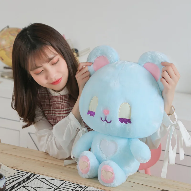 35*40 см милый кролик медведь Kawaii кукла животных мягкая плюшевая игрушка качество ребенок спящий подарок на день рождения девочка детское украшение