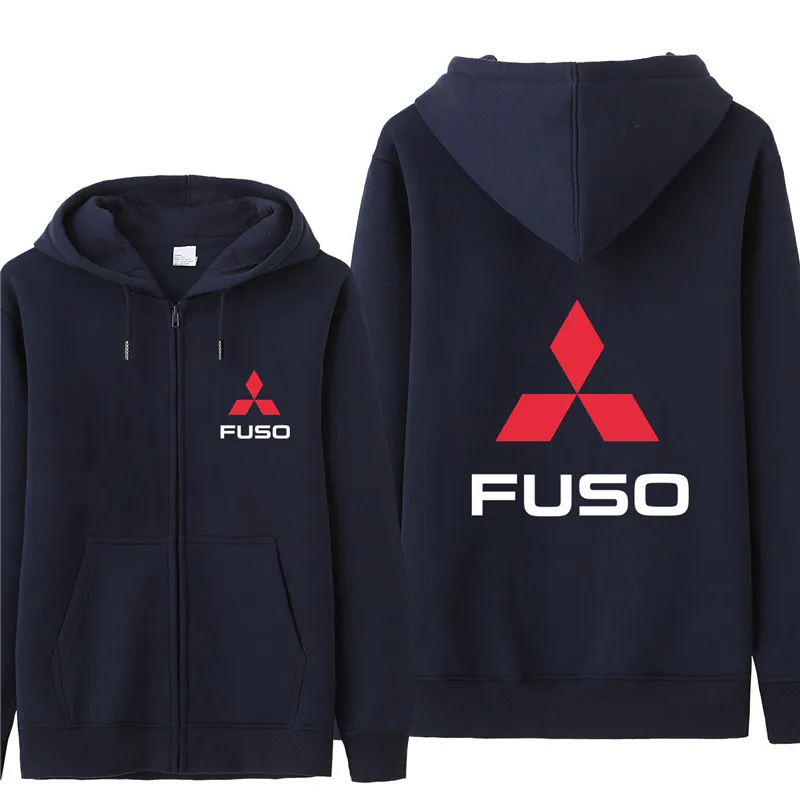 Осень Mitsubishi Fuso толстовки мужские модные пальто флисовый пуловер унисекс человек грузовик Mitsubishi Fuso Толстовка - Цвет: as picture