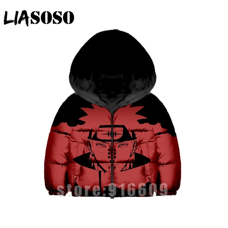 8 Детские толстовки Uzumaki Naruto с 3D принтом для мужчин и женщин; детские толстовки с капюшоном в стиле аниме; детский зимний пуховик; детские толстовки с капюшоном с героями мультфильмов в стиле Харадзюку - Цвет: 8