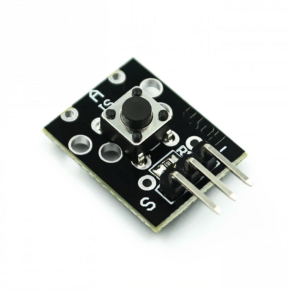 

10pcs KY-004 3pin Button Key Switch Sensor Module for Arduino Diy Starter Kit 6*6*5mm 6x6x5mm KY004